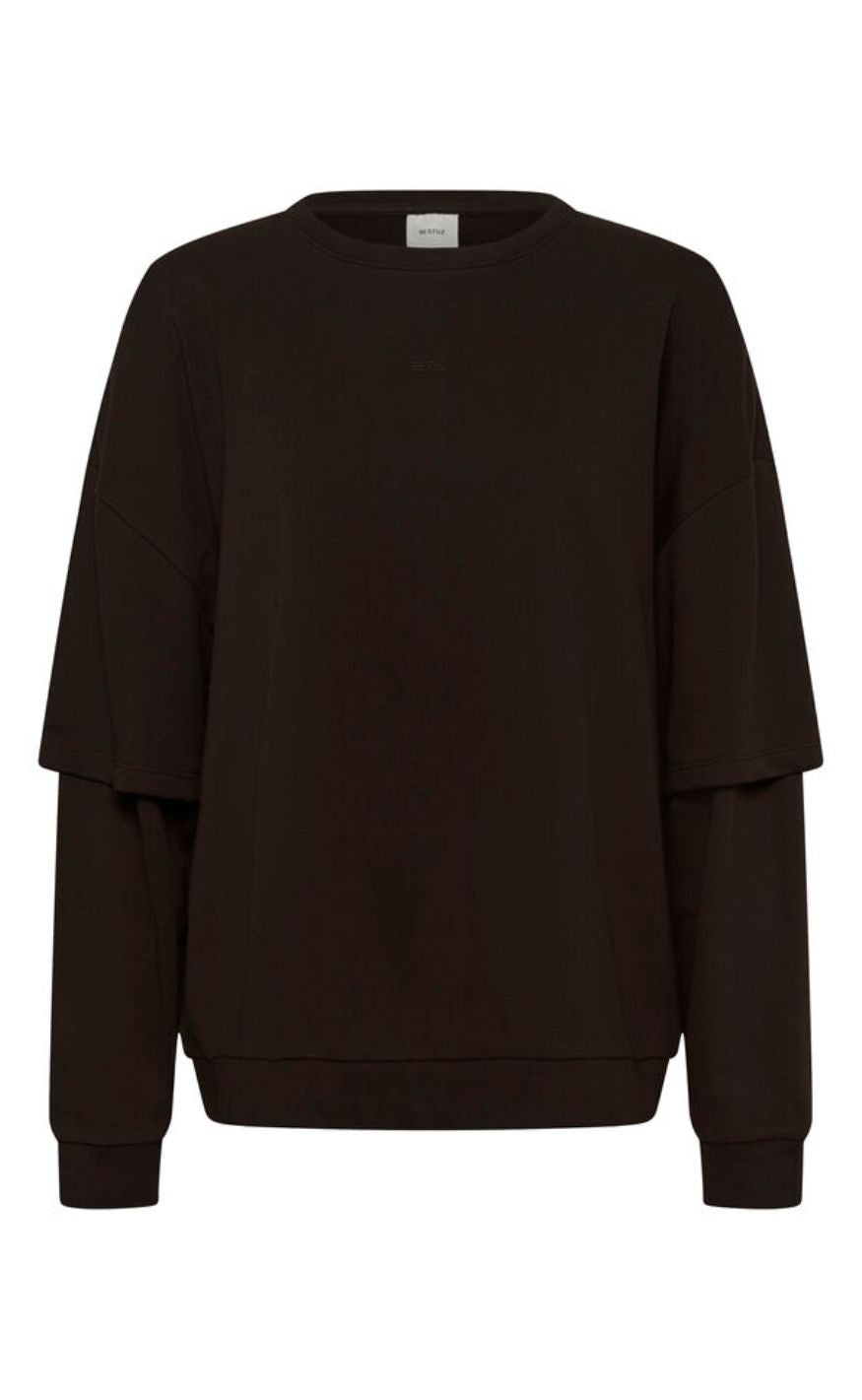 Gestuz Sweatshirt - Gilsa - Ganache