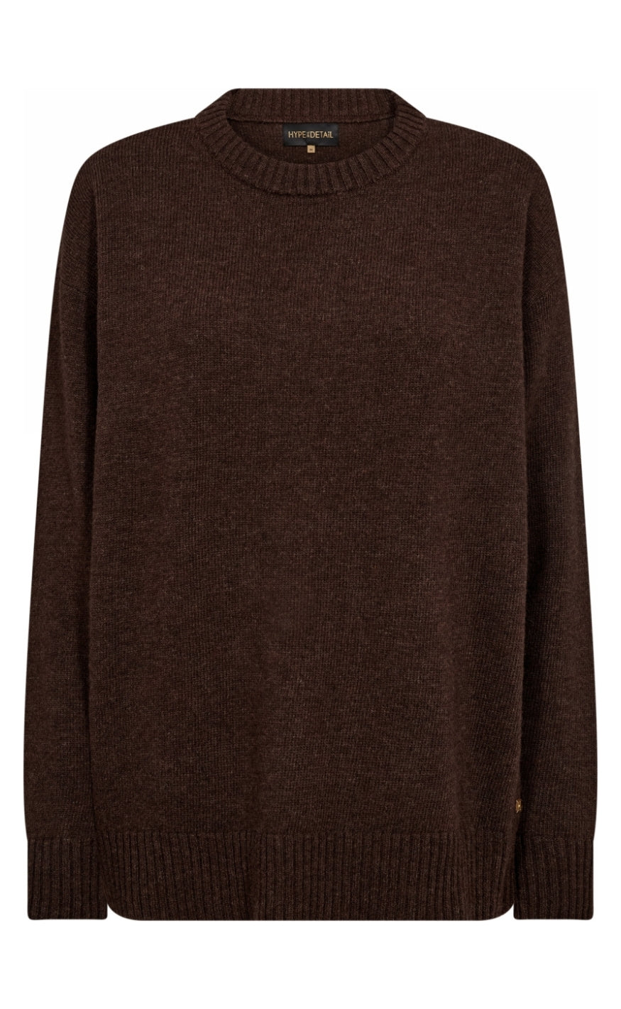 Hype The Detail Pullover - 930-14 - Brown
