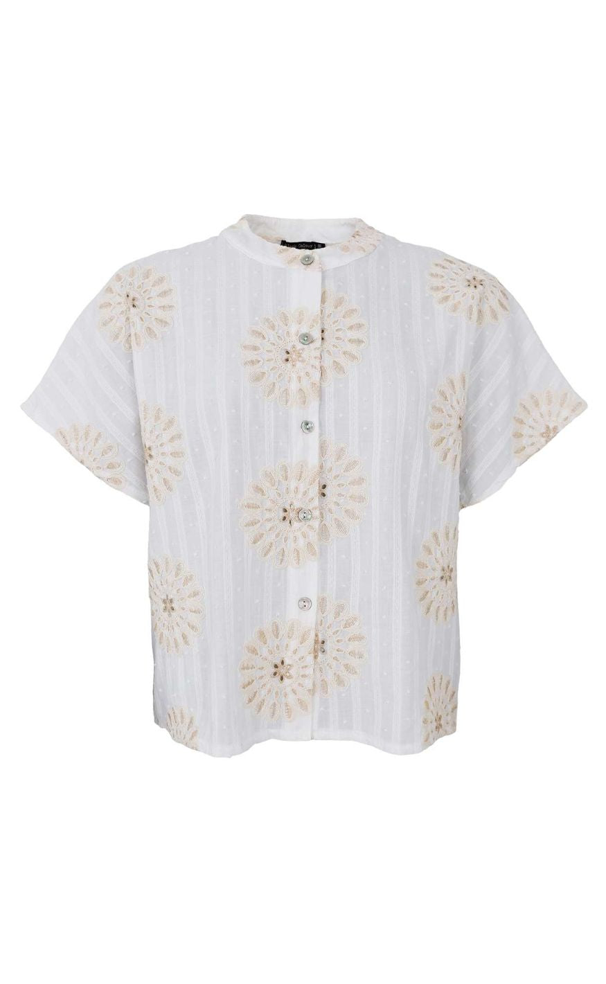 Black Colour Skjorte - Blanca - Creme