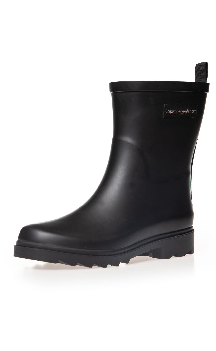 Copenhagen Shoes Støvler - Rubber Boot - Black