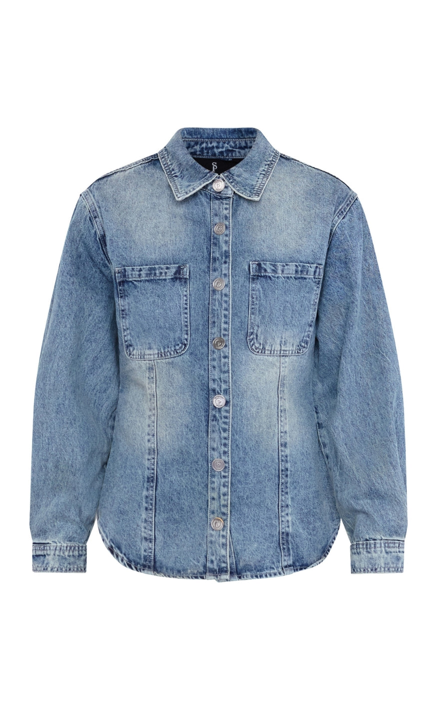 Sisters Point Skjorte - FIORA-SH - Vintage Denim