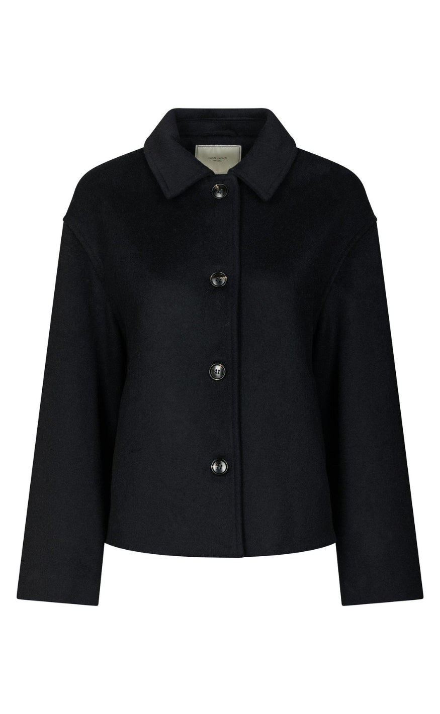 Neo Noir Jakke - Hamra Wool - Navy