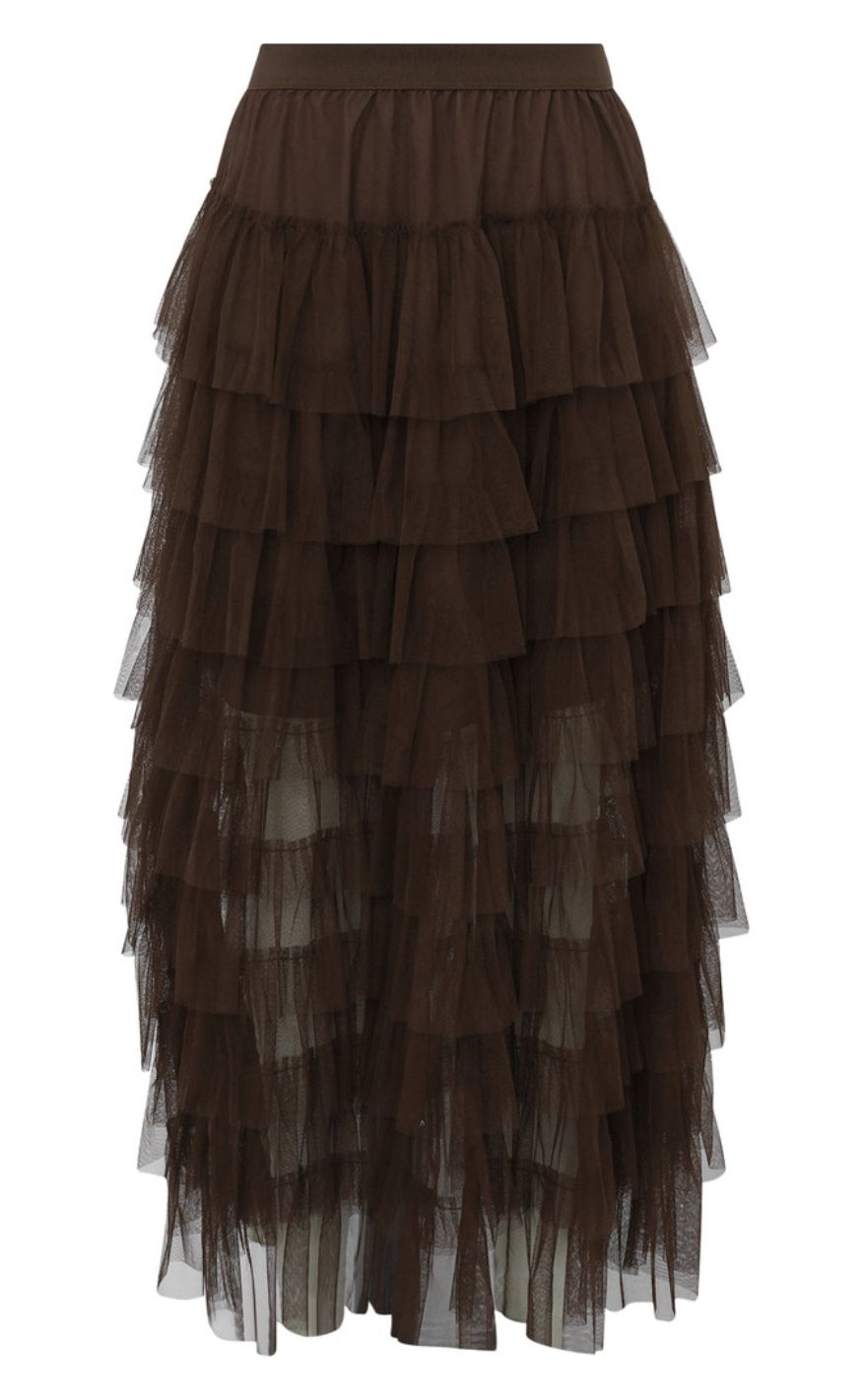 A-View Skjørt - Miranda - Dark Brown
