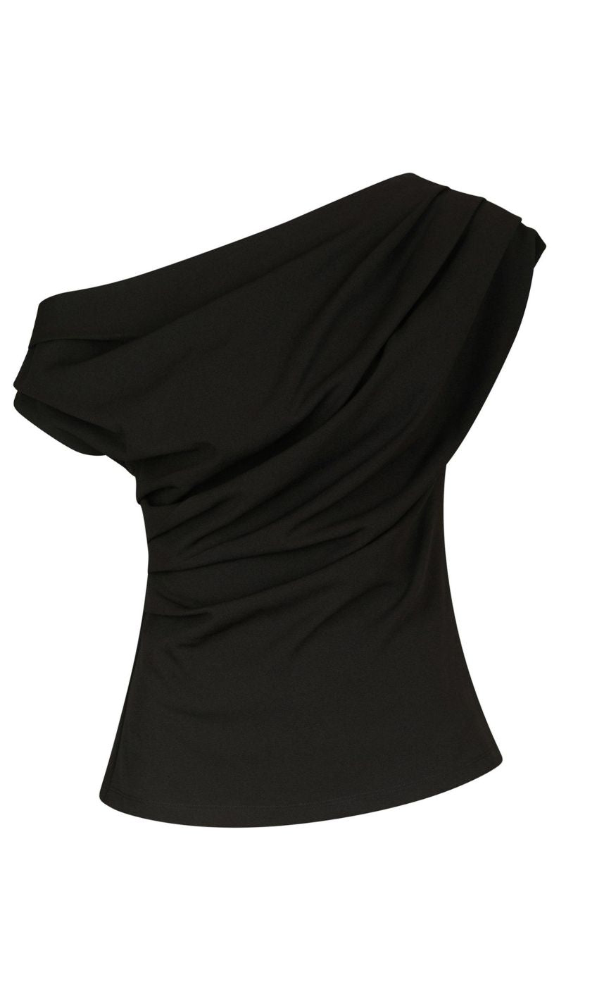 Neo Noir Topp - Mabelle Drapy - Black