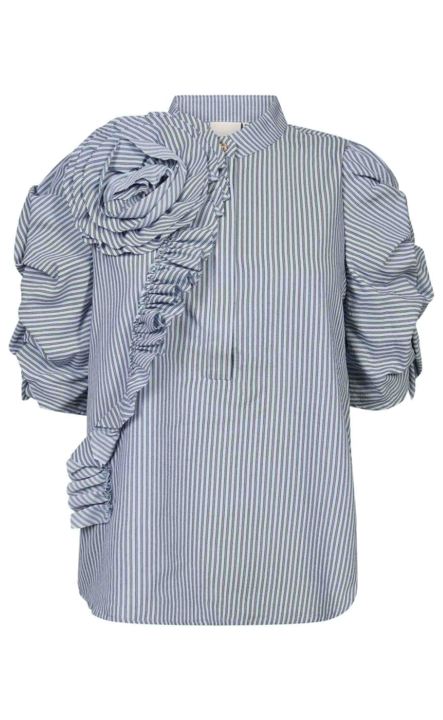 Gossia Bluse - Zabina Ea - Dusty Blue