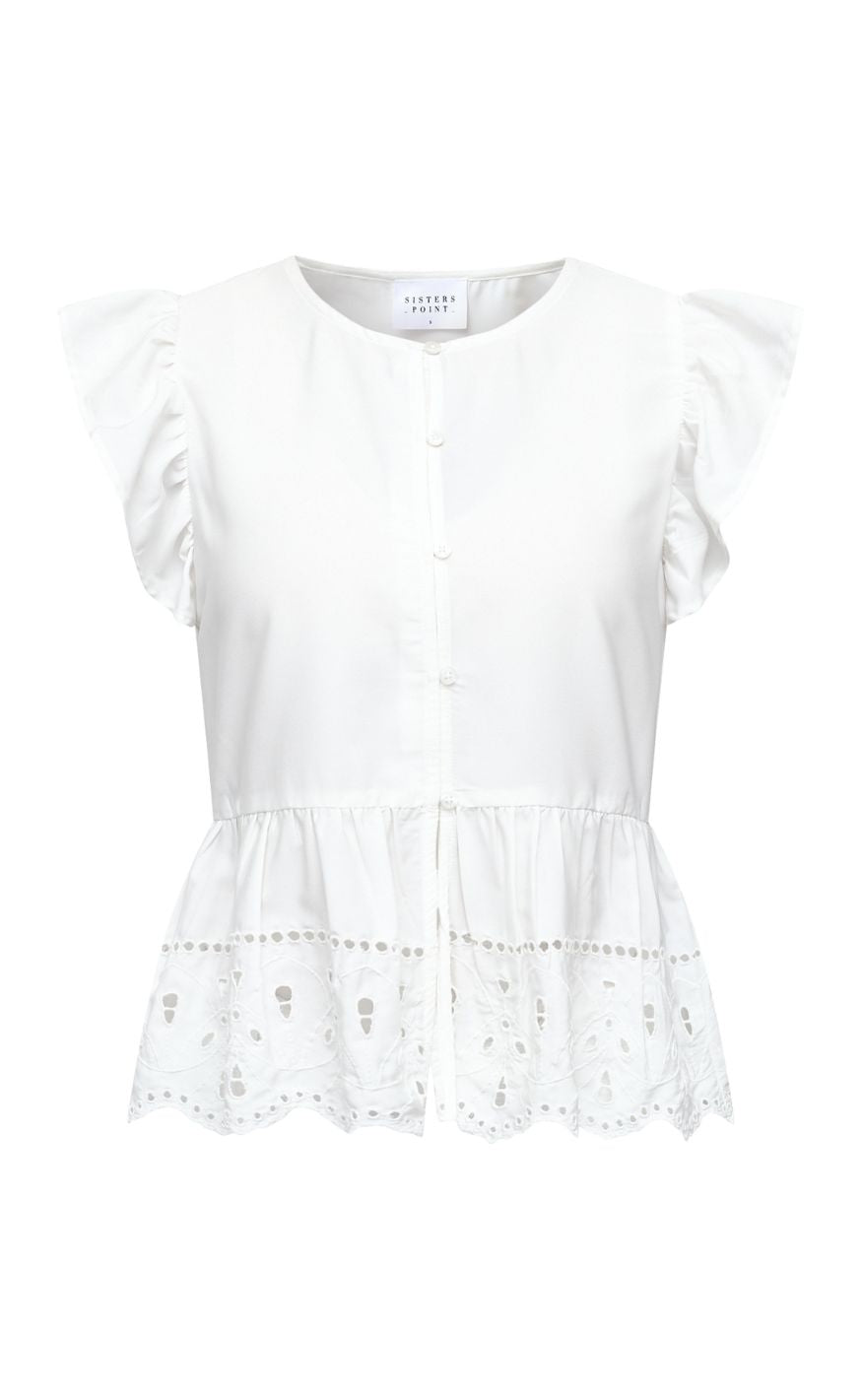 Sisters Point Topp - IBEN-SL - Cream