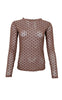 Black Colour Bluse - Jennie - Espresso