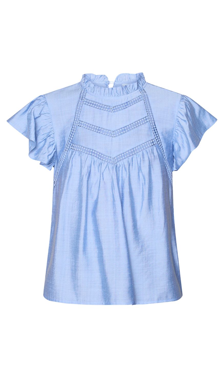 Love & Divine Topp - Love1374 - Mid Blue