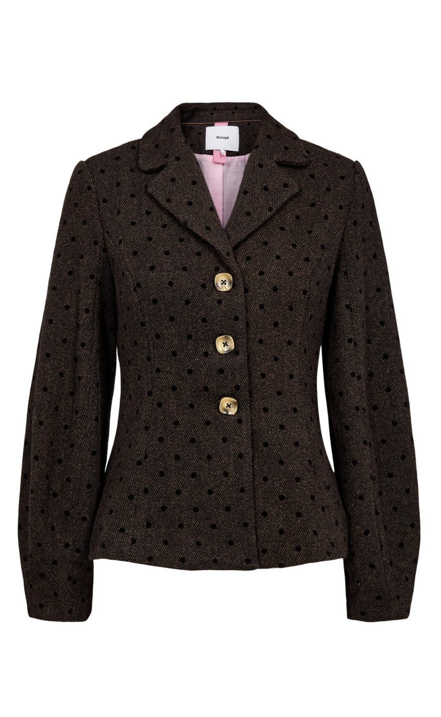 Nümph Blazer - Amia - Black Coffee