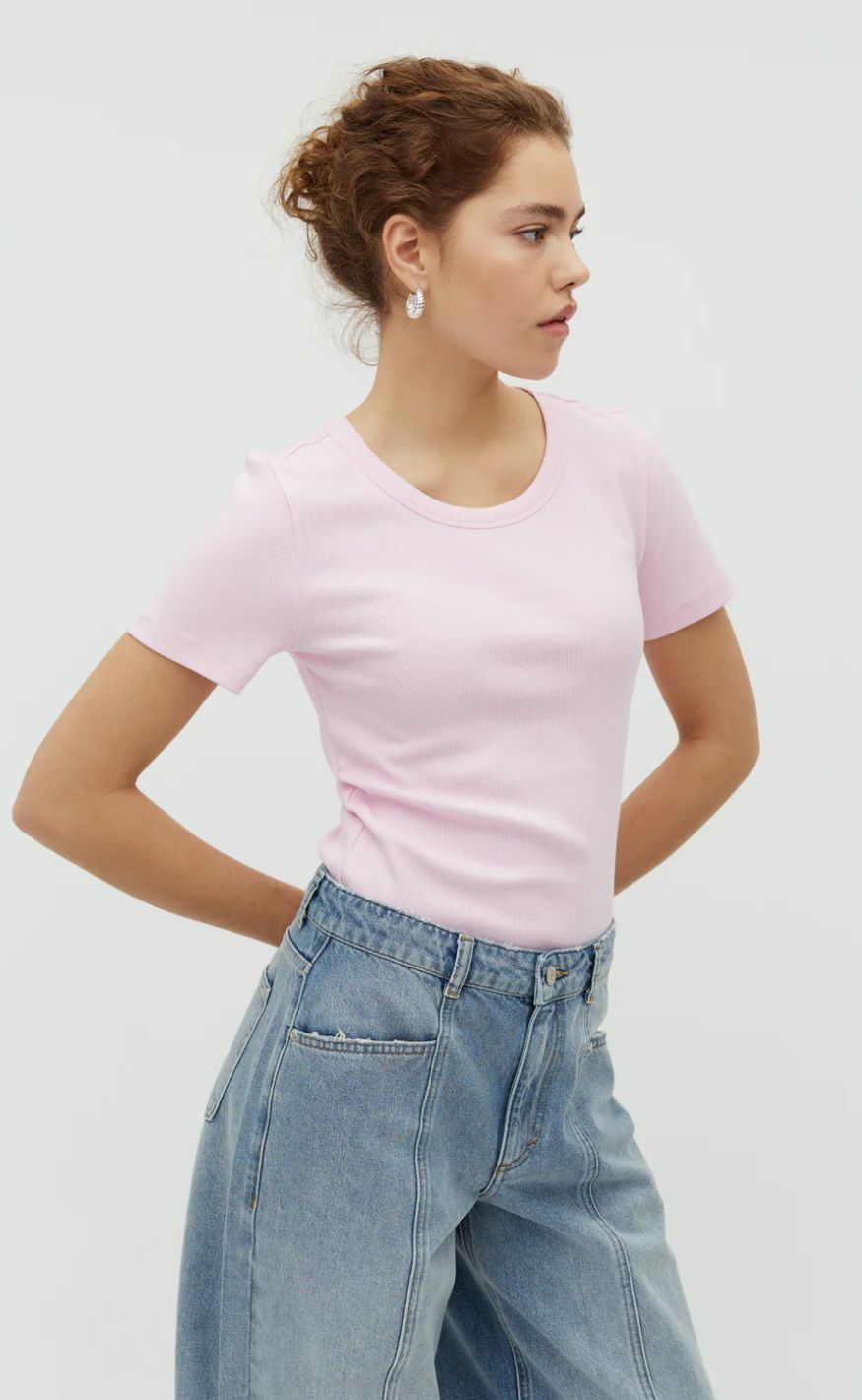 MbyM T-shirt - Otis-M - Pale Rose