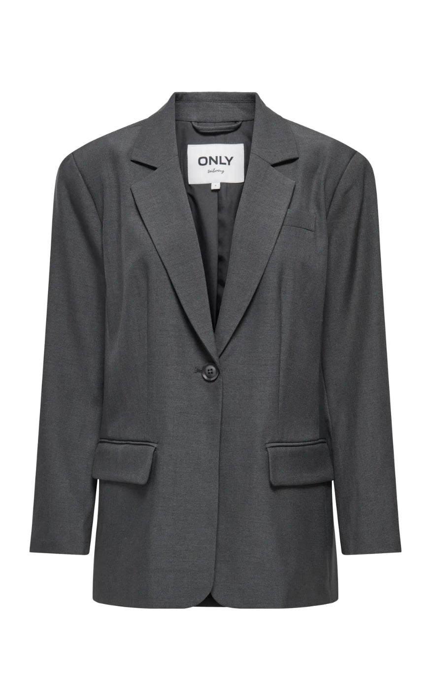 ONLY Blazer - Linda - Dark Grey Melange