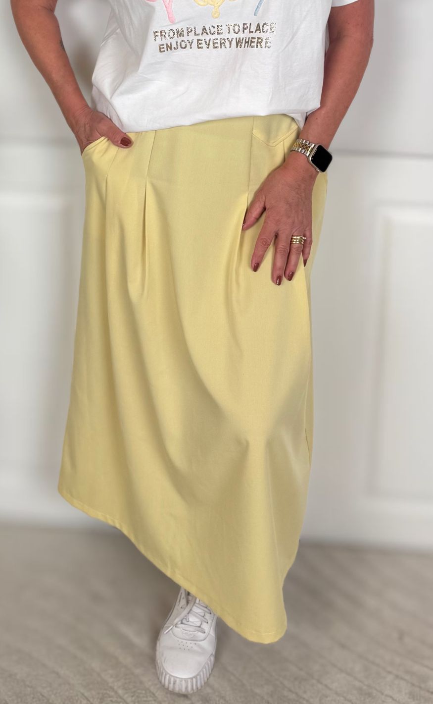 Marta Du Chateau Skjørt - Pomeline - Yellow