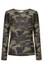 Freequent Bluse - Messi - Deep Depths m. Black