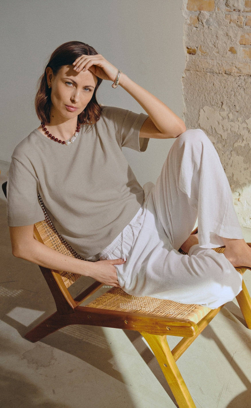 Freequent Genser - Rose - Desert Taupe