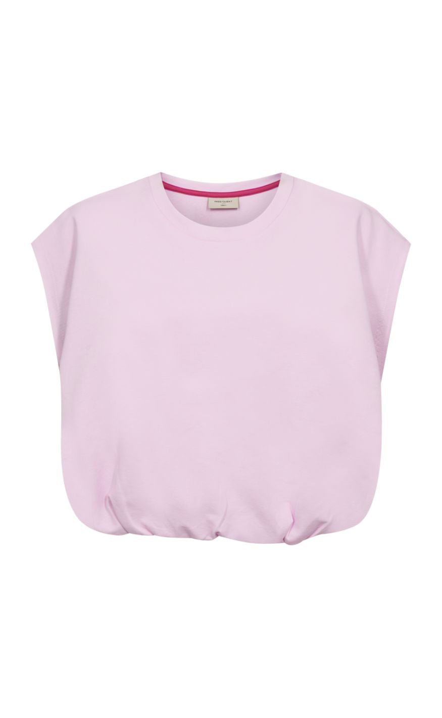 Freequent T-Shirt - Maly - Ballerina w. Fuchsia Purple