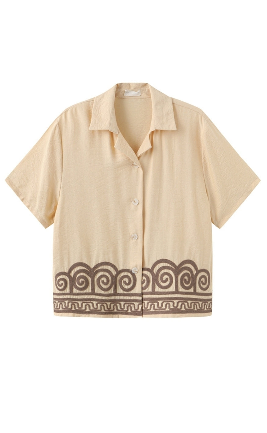 Luxzuz Skjorte - Vilia - Soft Ecru 1030