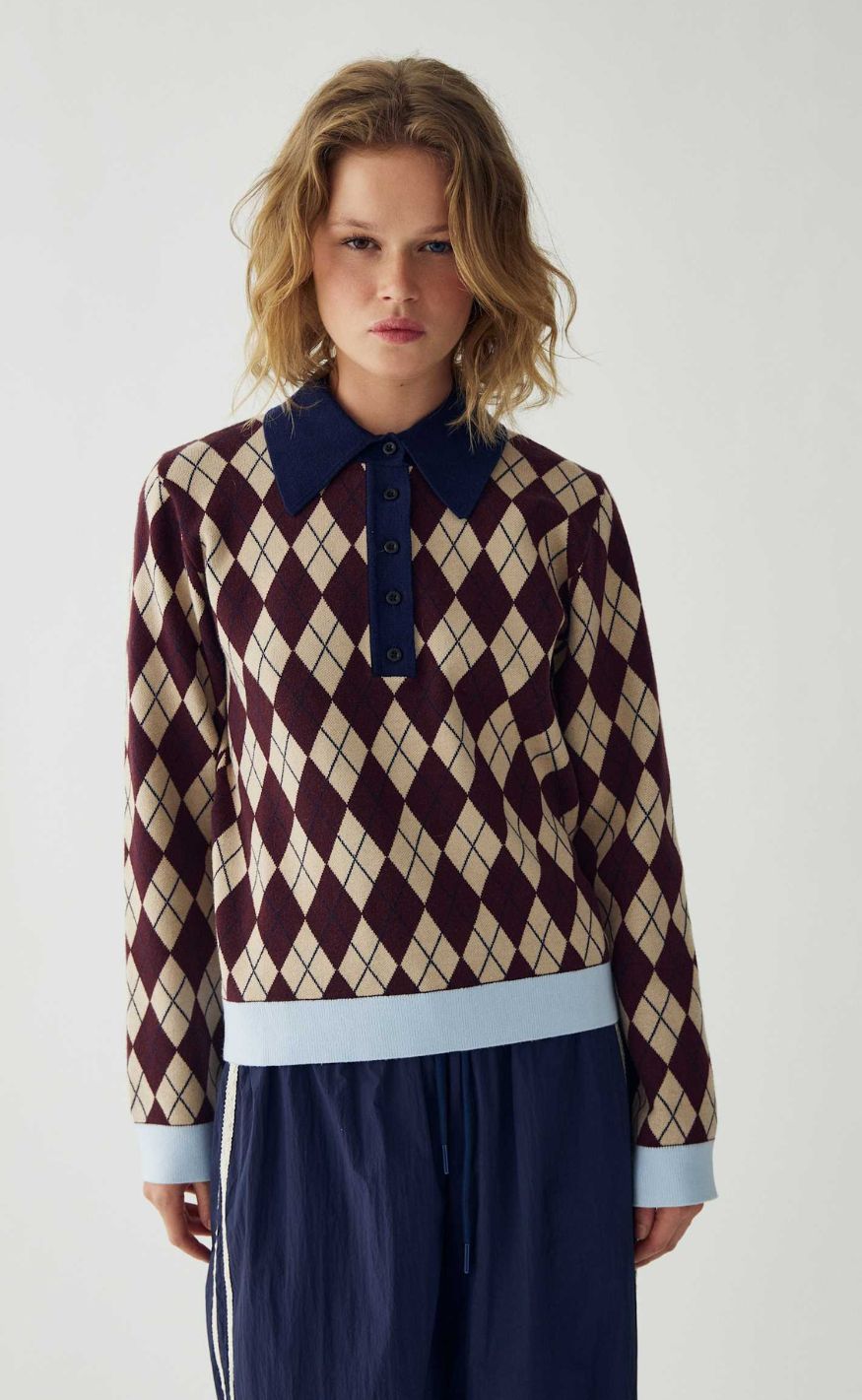 Noella Genser - N-Makayla - Diya Burgundy Check