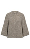 Freequent Cardigan - Grslulu - Desert Taupe Melange
