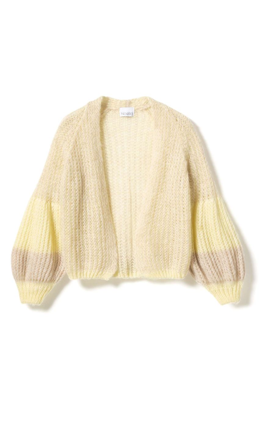Noella Cardigan - Liana - Butter Yellow/Cream
