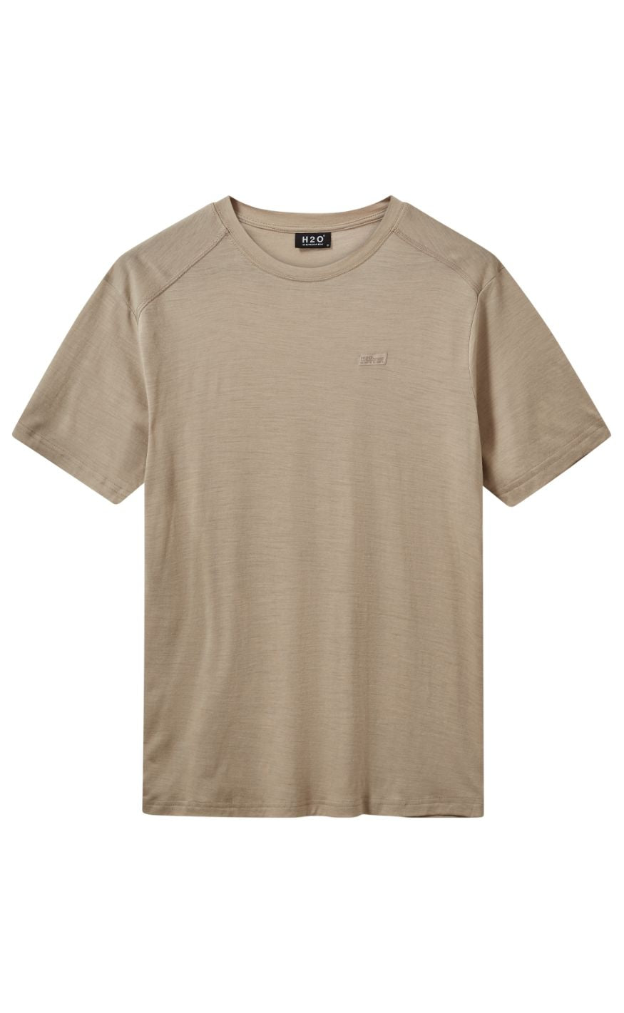 H2O T-shirt - Birkholm Essential Baselayer - Warm Grey