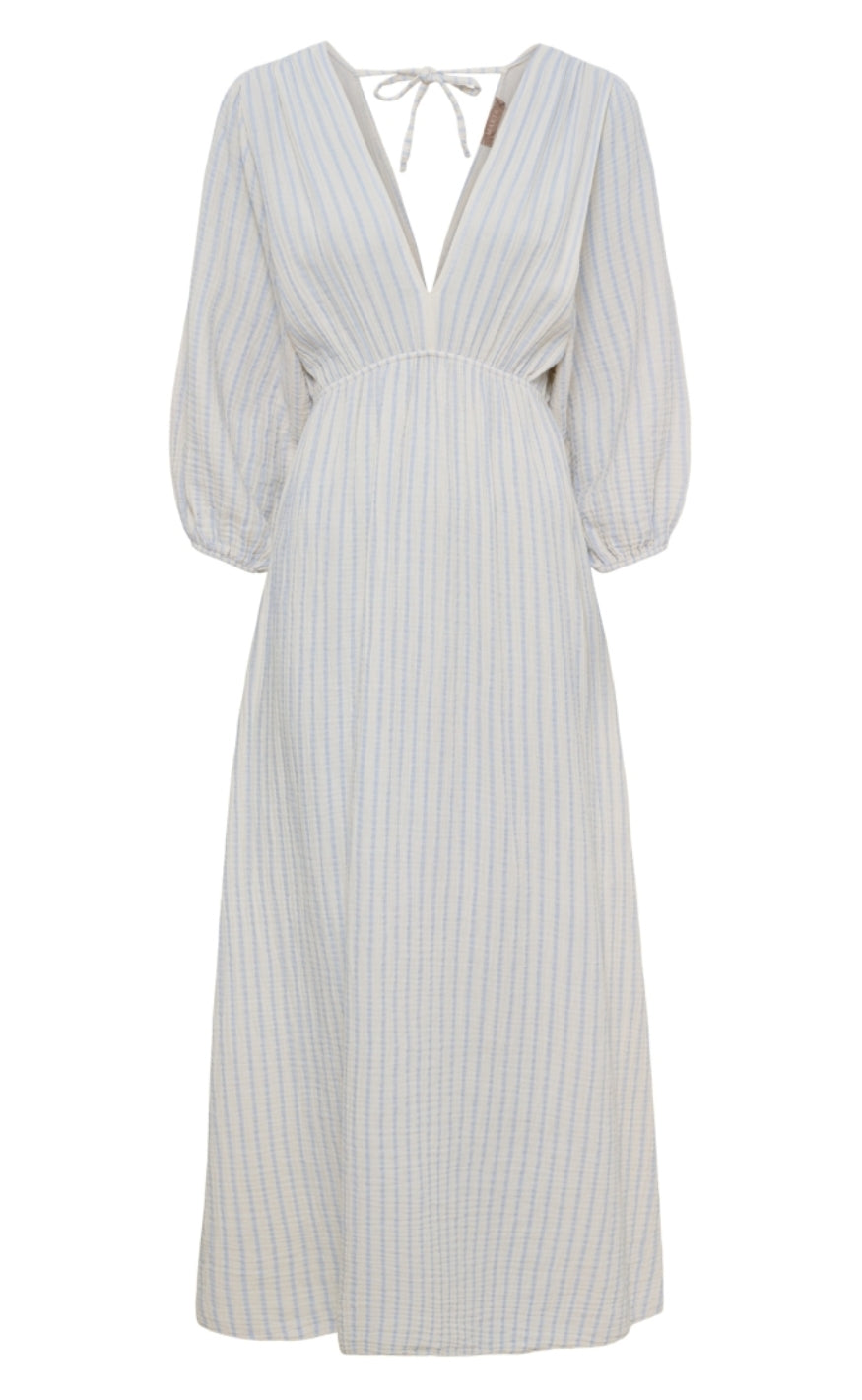 Marta Du Chateau Kjole - Clario - Sky Blue/Burro