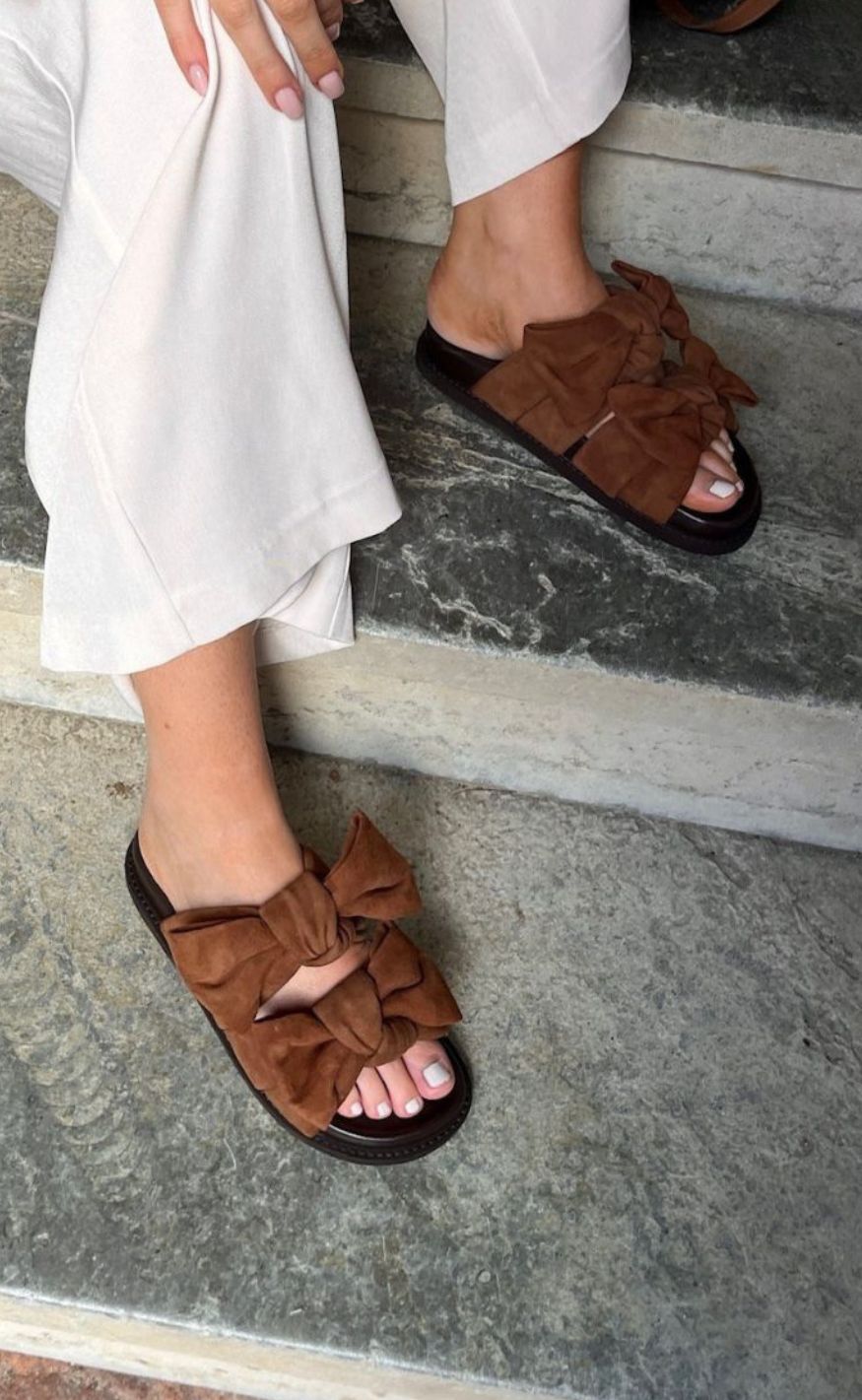 Copenhagen Shoes Sandaler - Summer Dream Suede - Cognac