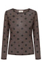 Freequent Bluse - Messi - Rain Drum w. Black