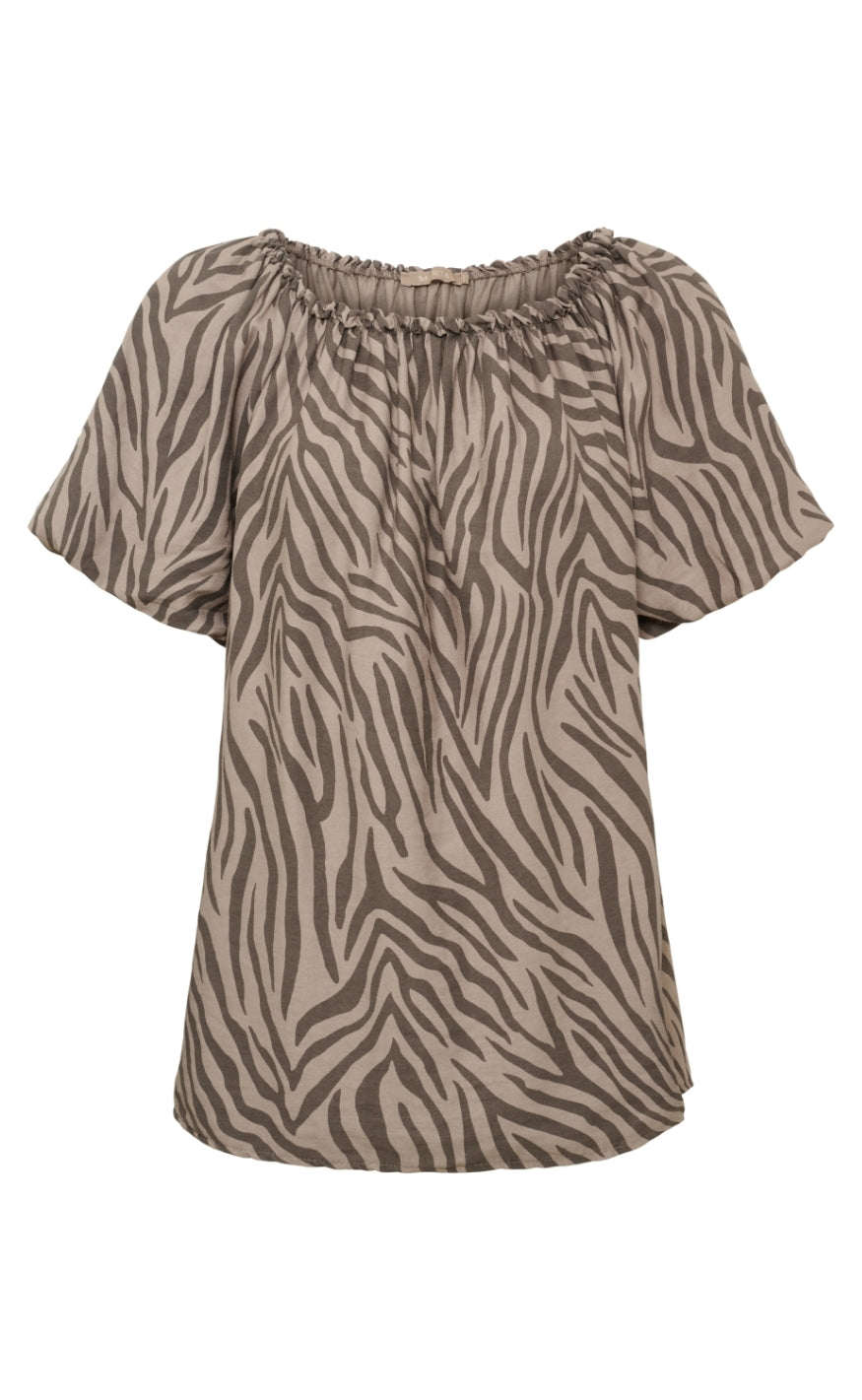 Marta Du Chateau Topp - Luciana Zebra - Fango