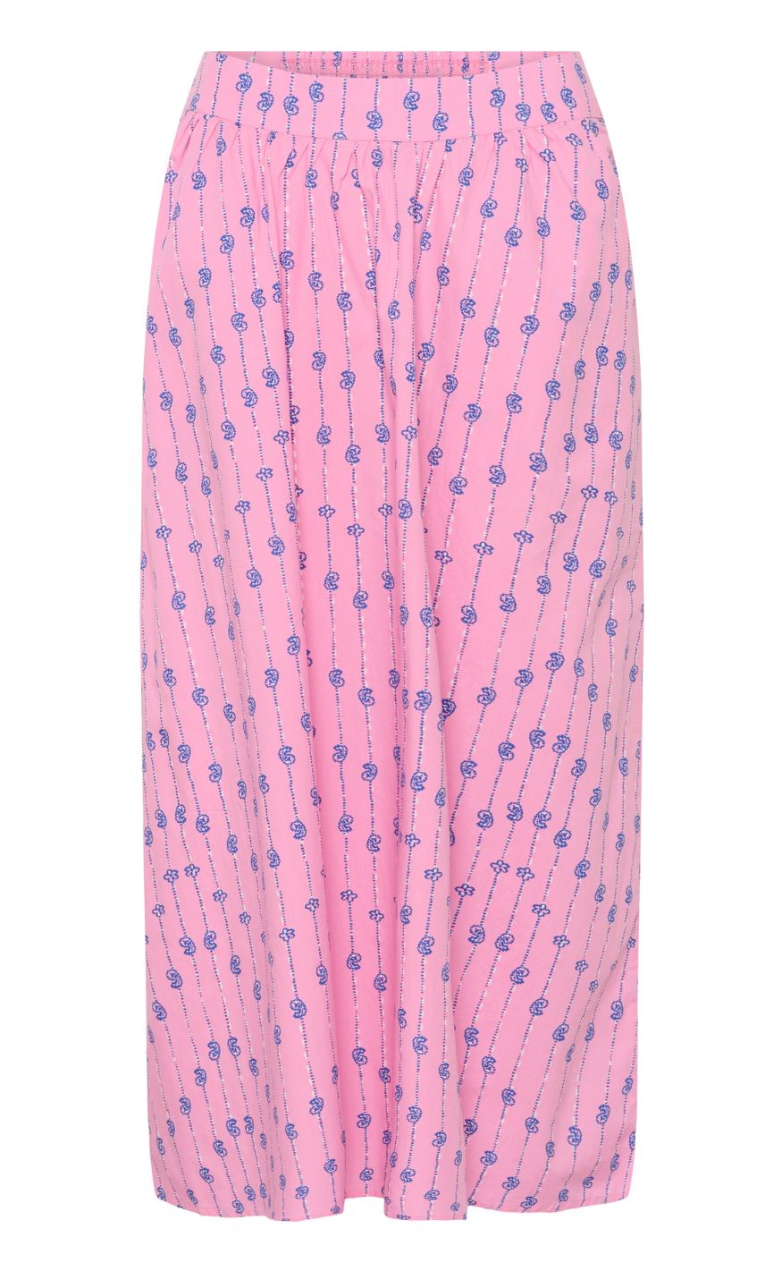 Culture Skjørt - Marco Olena - Begonia Pink/Nautical Blue