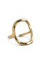 ENAMEL Copenhagen Ring - Organic Arena - Gold Plated