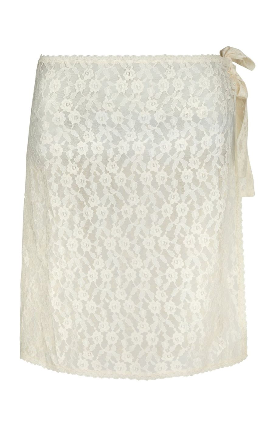 Neo Noir Skjørt - Diffana Wrap - Creme