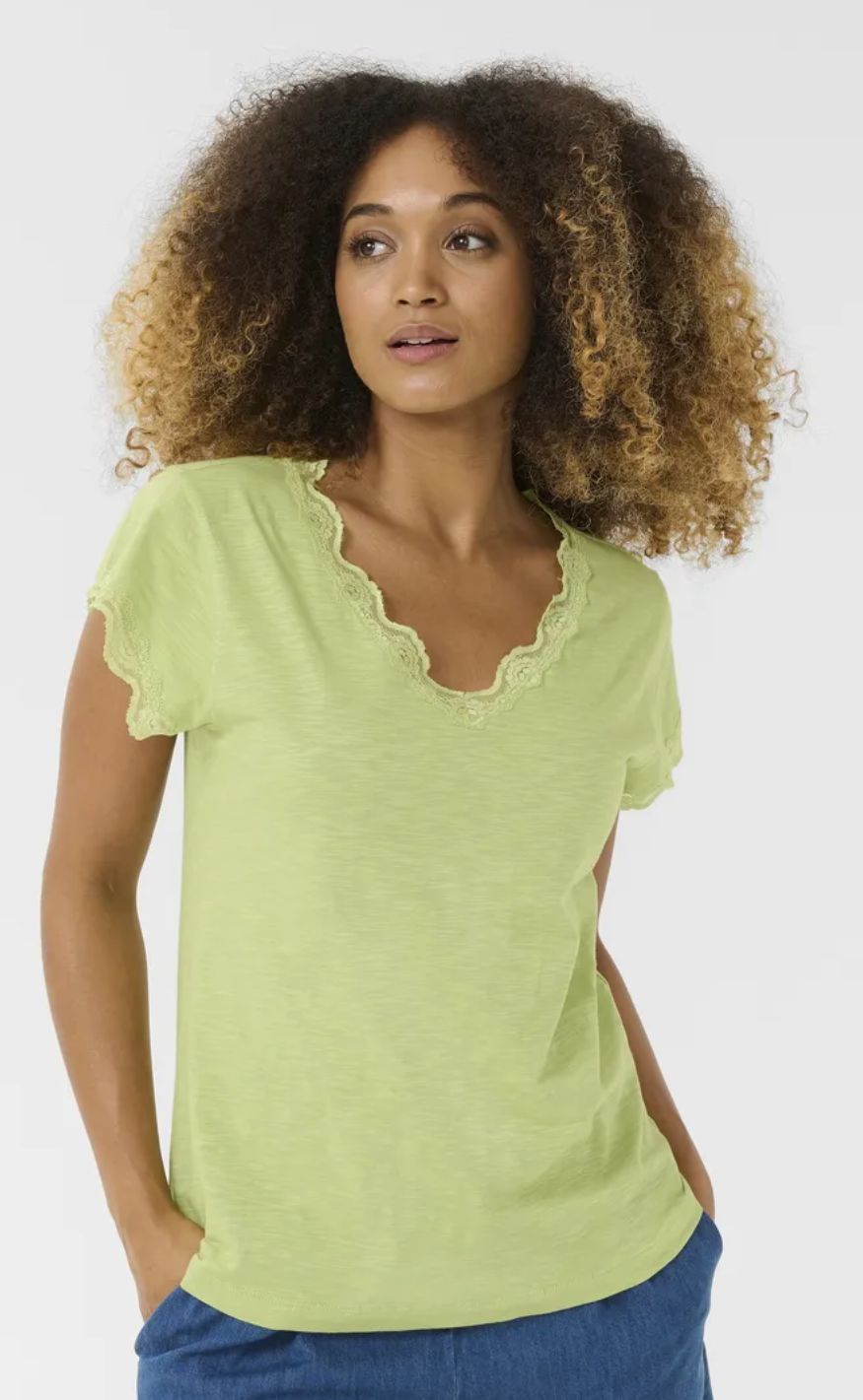 Culture T-shirt - Biana Lace - Nille
