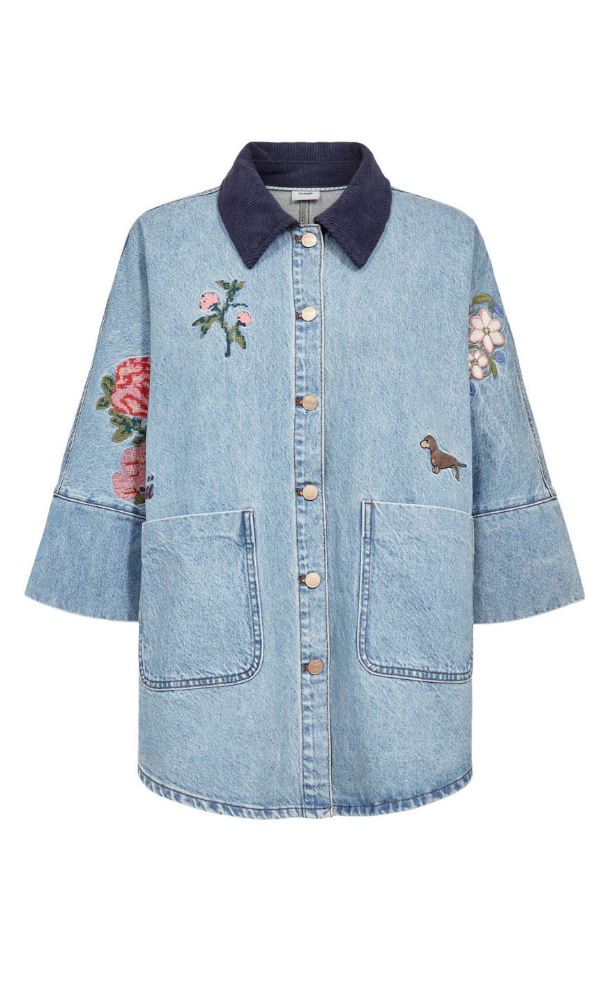 Nümph Skjorte - Dema - Medium Blue Denim