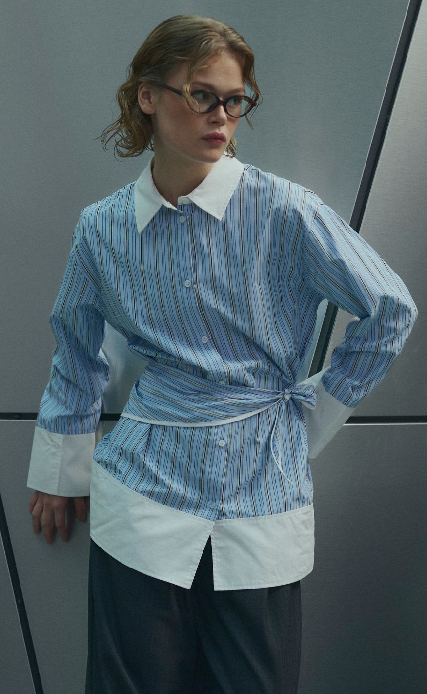 Noella Skjorte - Marinelle - Coetta Blue Stripe