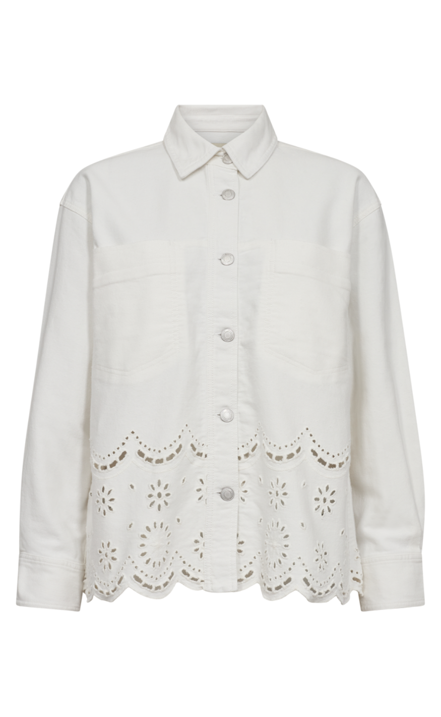 Freequent Jakke - Tanni - Star Off-white