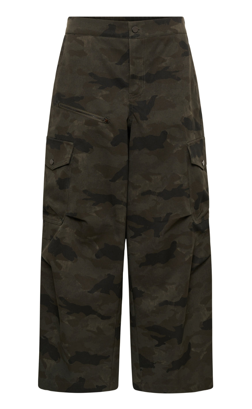 Culture Bukser - Elivia - Camouflage