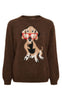 Marta Du Chateau Strikk - Coraline - Brown