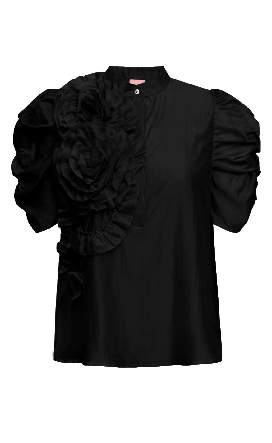 Gossia Bluse - Annsofi - Black