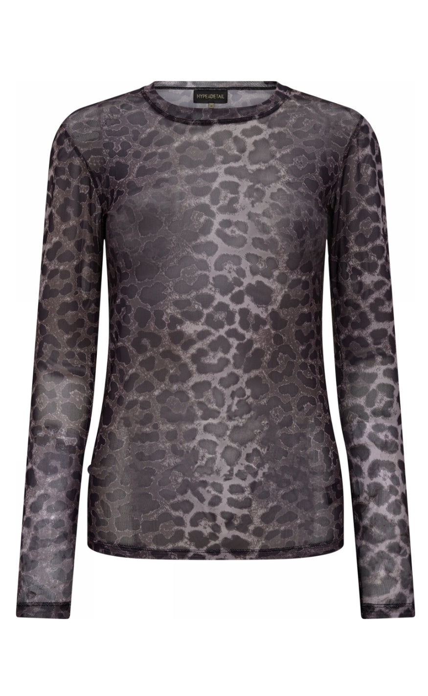 Hype The Detail Bluse - 320-1400 - Grey