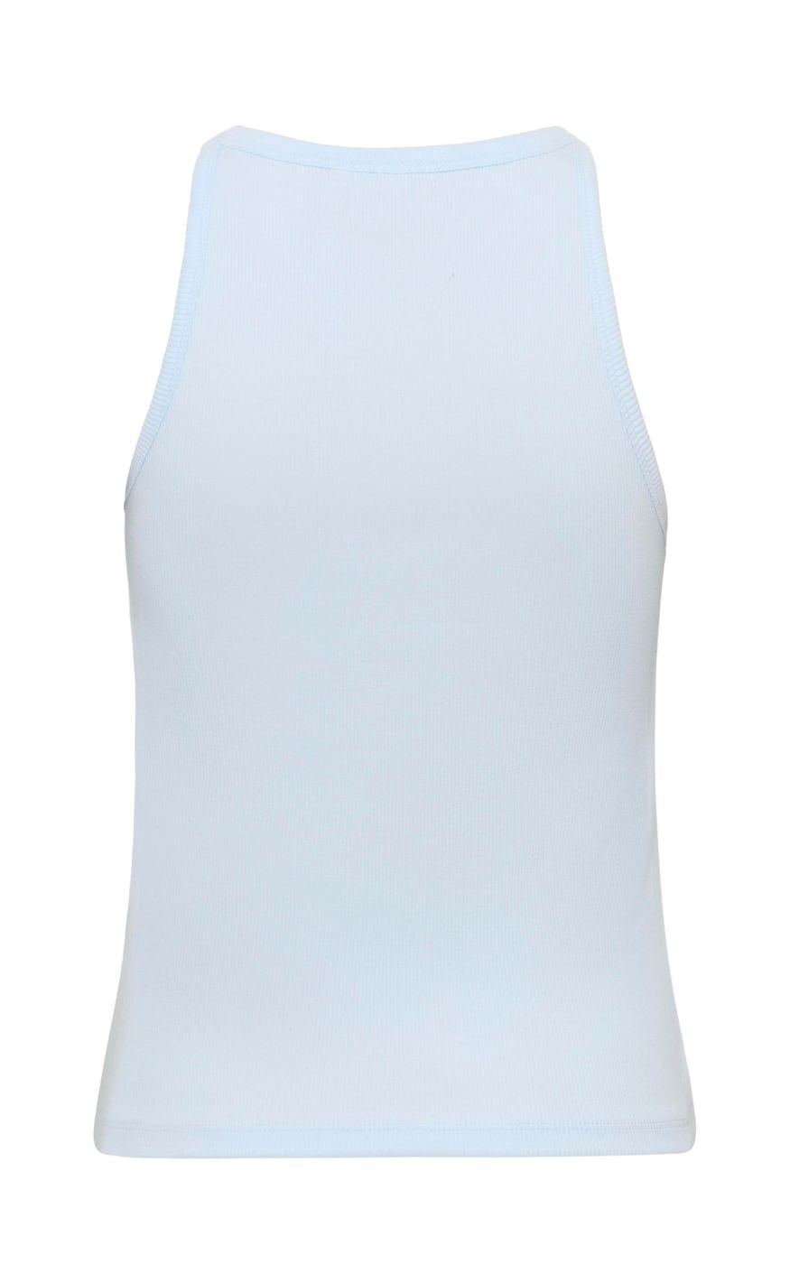 Gestuz Topp - Drew Logo Tank 2.0 - Blue Finch