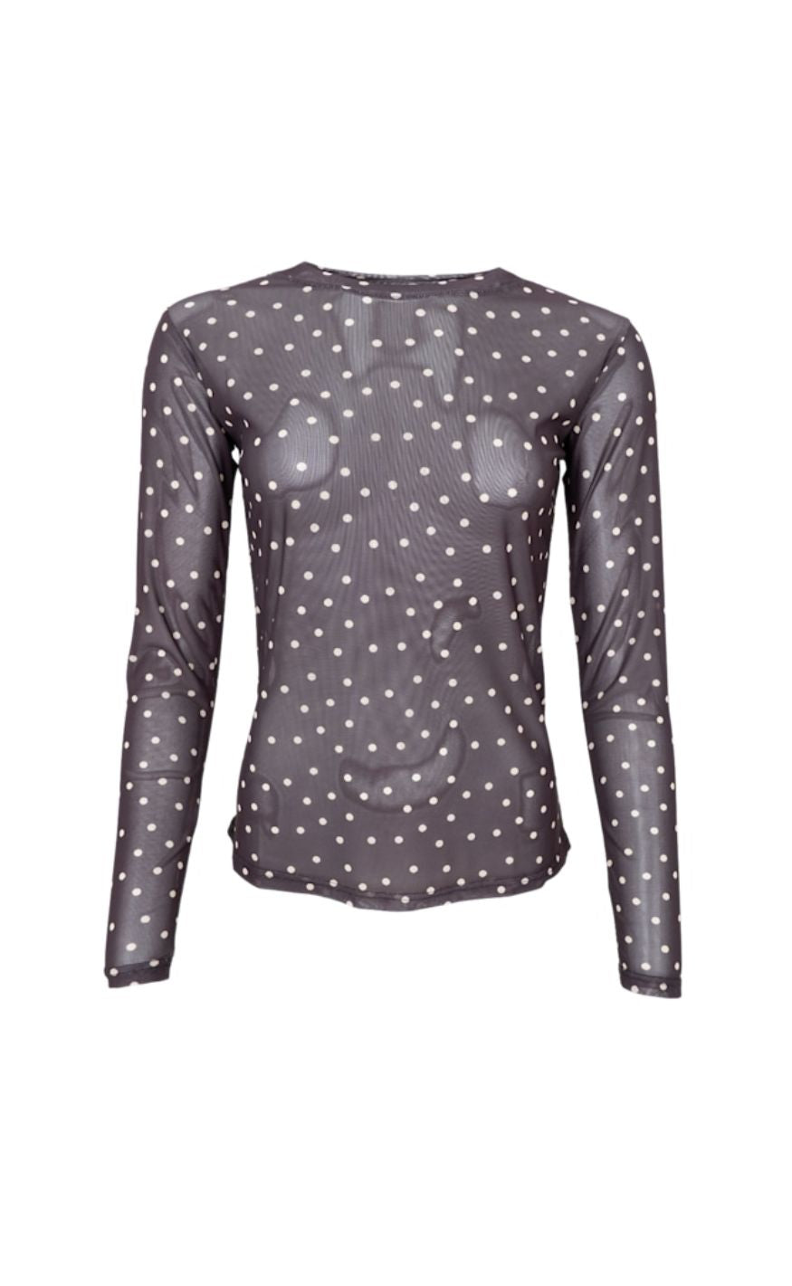 Black Colour Bluse - Annie - Coffee Dot