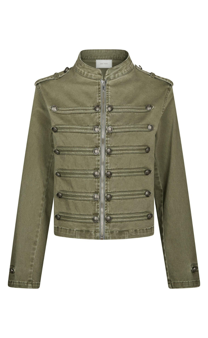 Neo Noir Jakke - Sivena Denim - Army