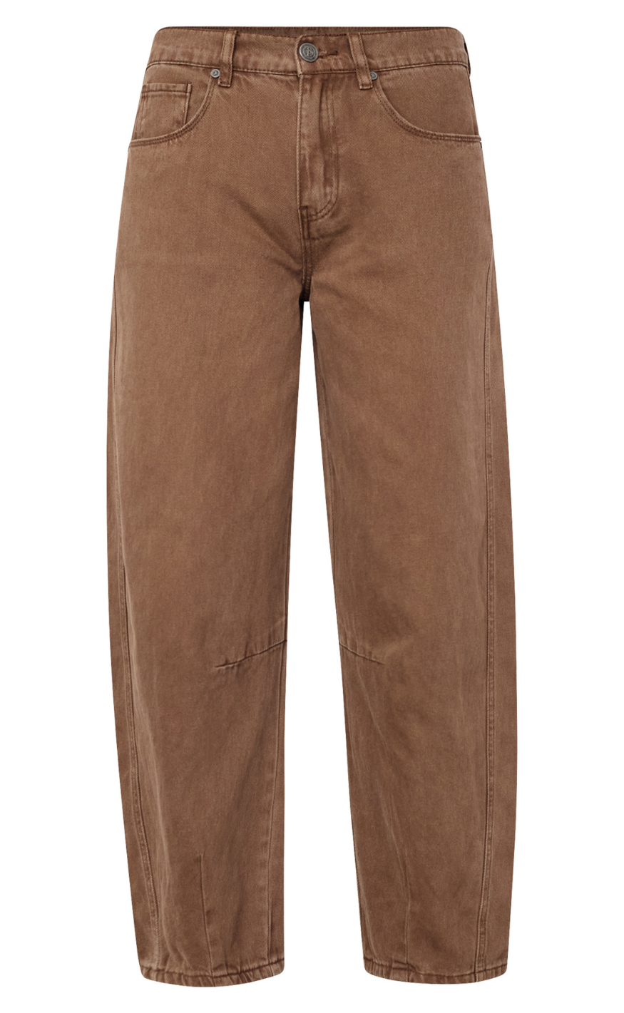 Sisters Point Bukser - FIORA-BARREL2 - Brown Wash