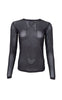 Black Colour Bluse - Jessie - Black Dotted