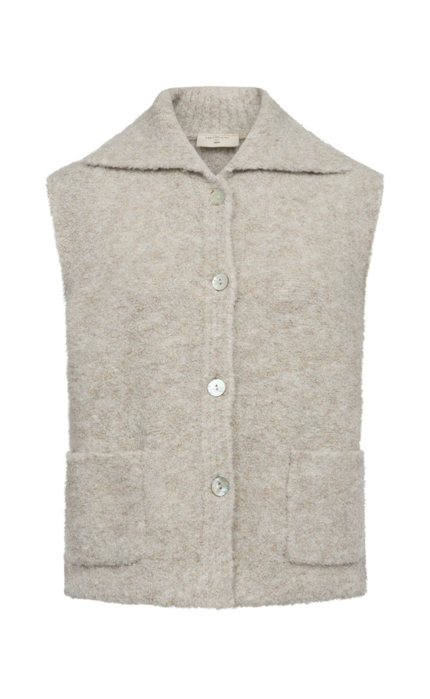 Freequent Vest - Grschrista - Moonbeam Melange