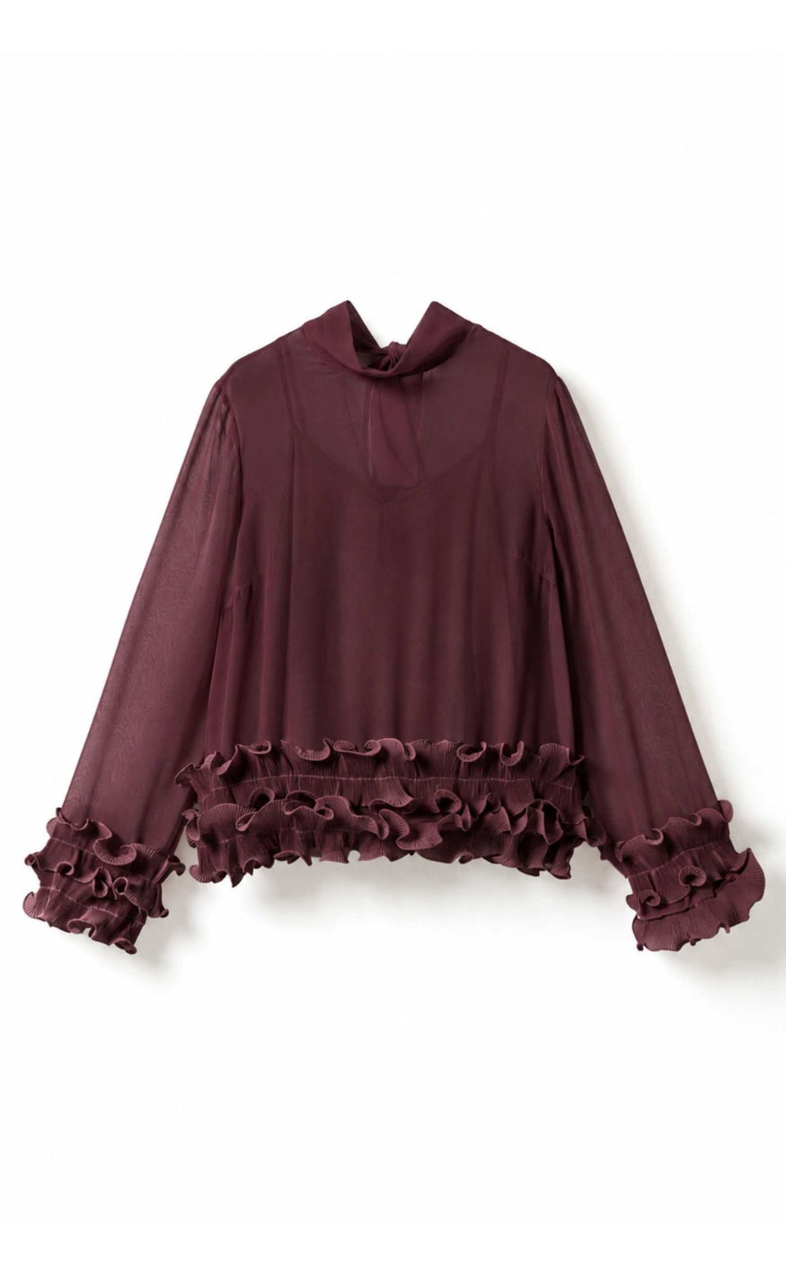 Noella Bluse - Latanietta - Winetasting