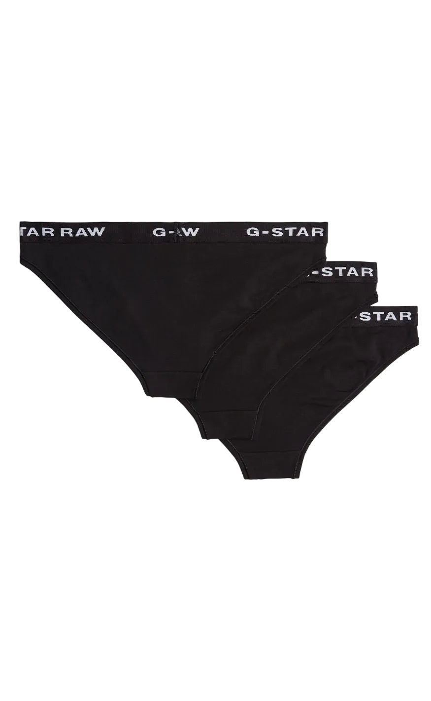 G-STAR Truse - Brief wmn 3 pack - Black