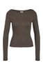 Noisy May Bluse - Maya - Chocolate Brown