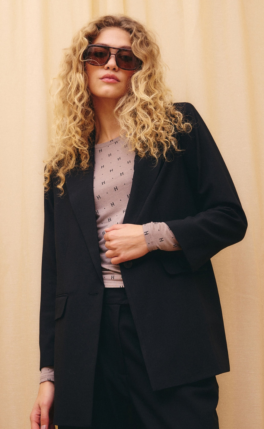 Hype The Detail Blazer - 740-60 - Black