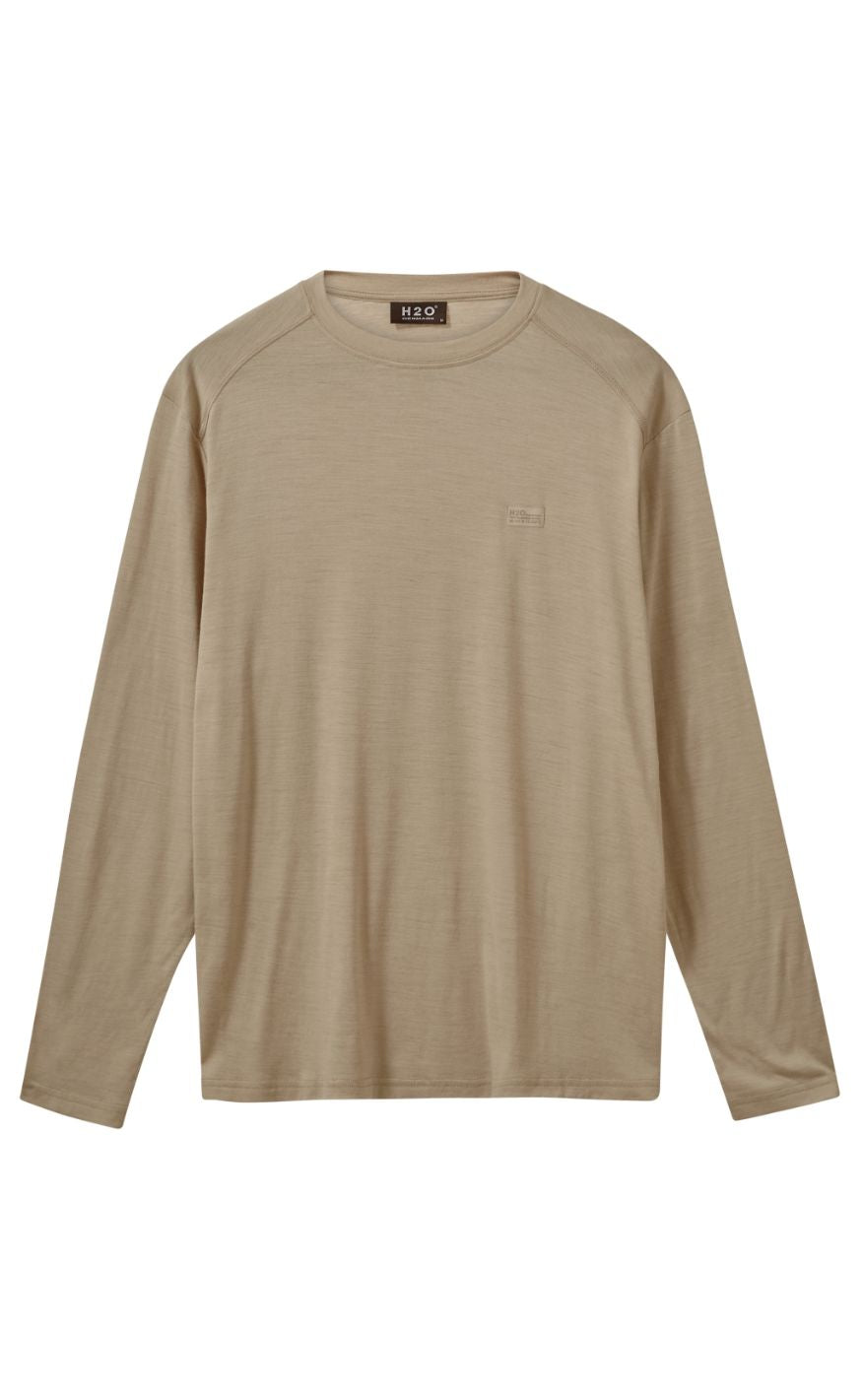 H2O Bluse - Birkholm Essential Baselayer - Warm Grey